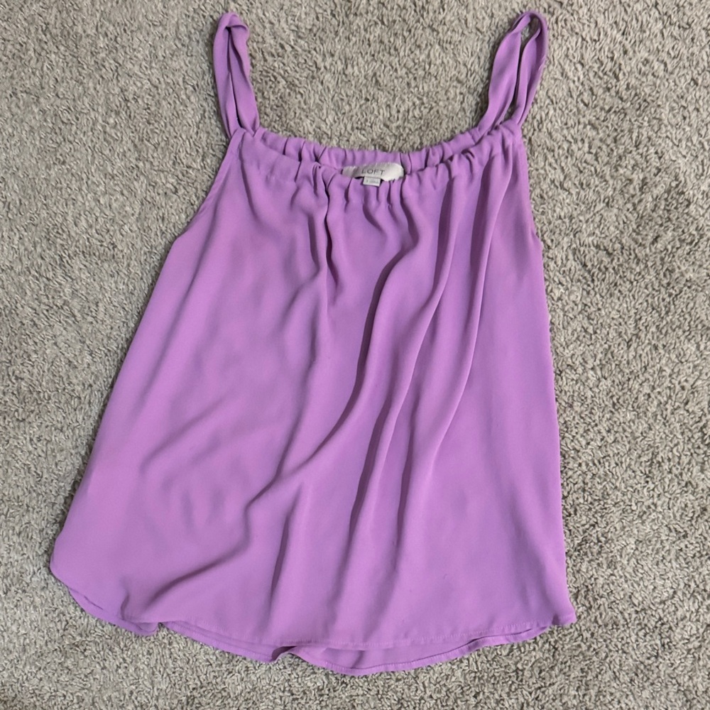 LOFT Lavender Spaghetti Strap Camisole